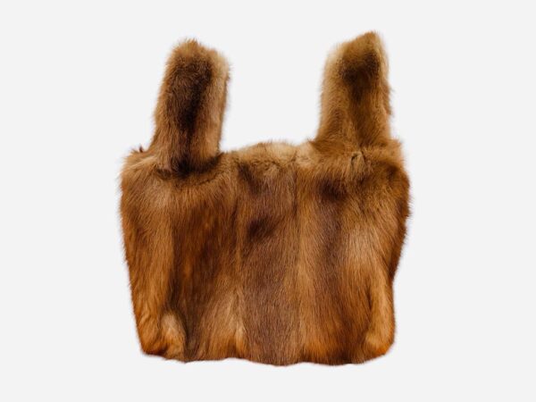 Borsa pelliccia nodo giapponese - immagine 2
