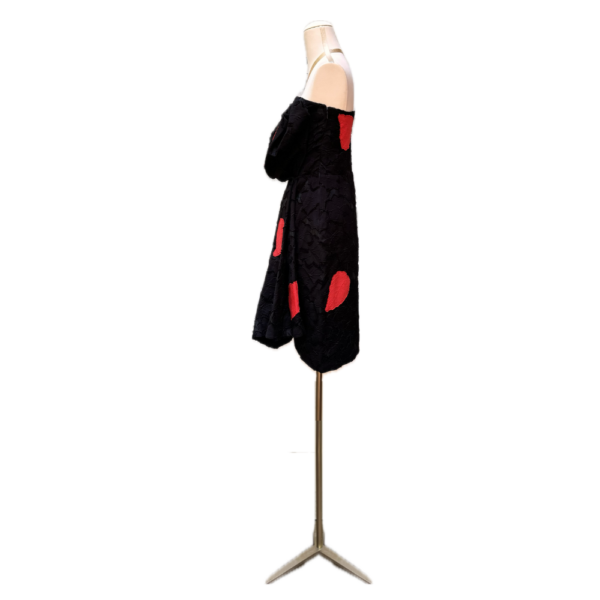 Vestito mini spalle scoperte - immagine 2